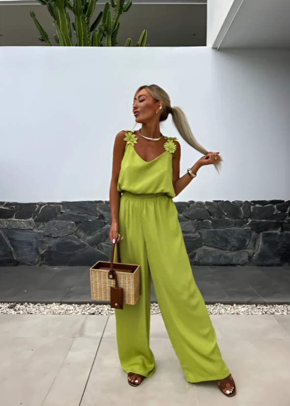 Léna – Jumpsuit Sans Manches