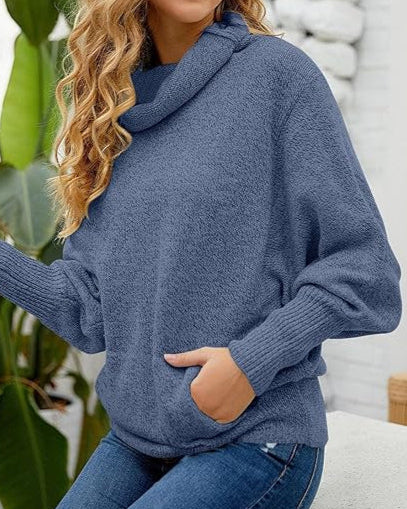 Élisa – Pull Douceur Chic à Col Roulé