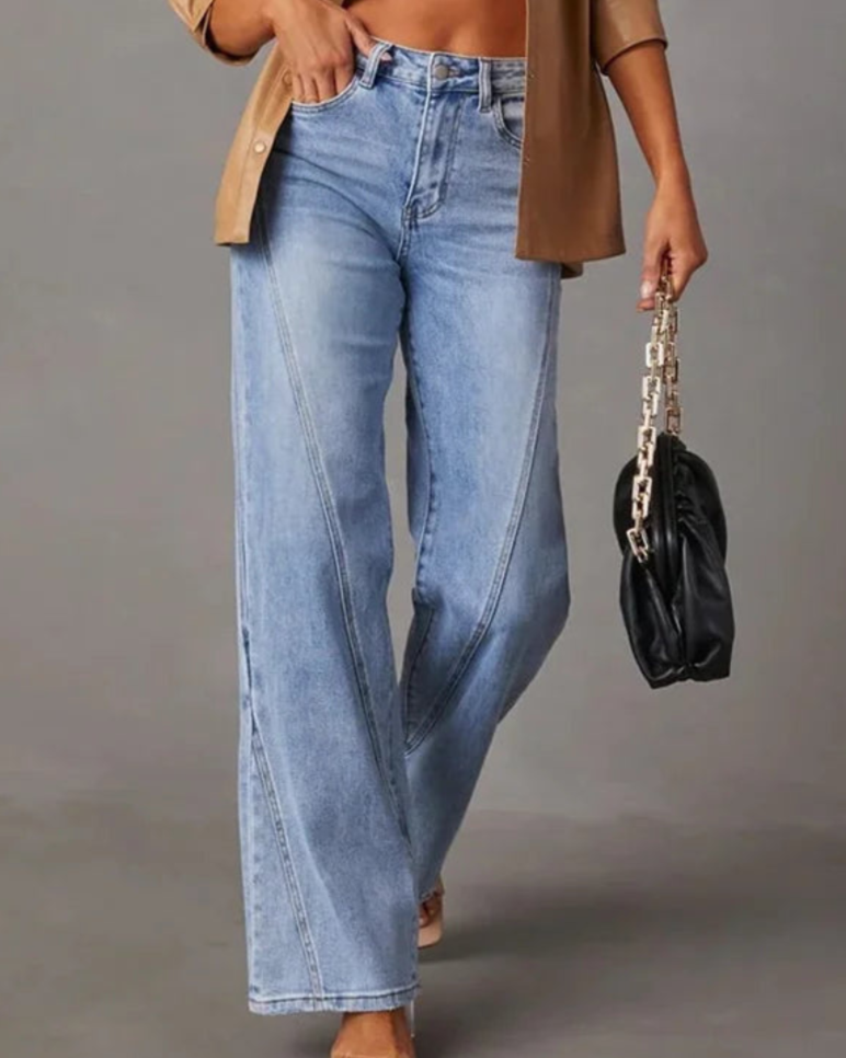 Rebecca - Pantalon large tendance